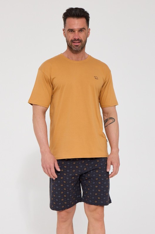 Pyžamo Cornette 326/346 Wild Bear, krátké rukávy, velikosti S–2XL