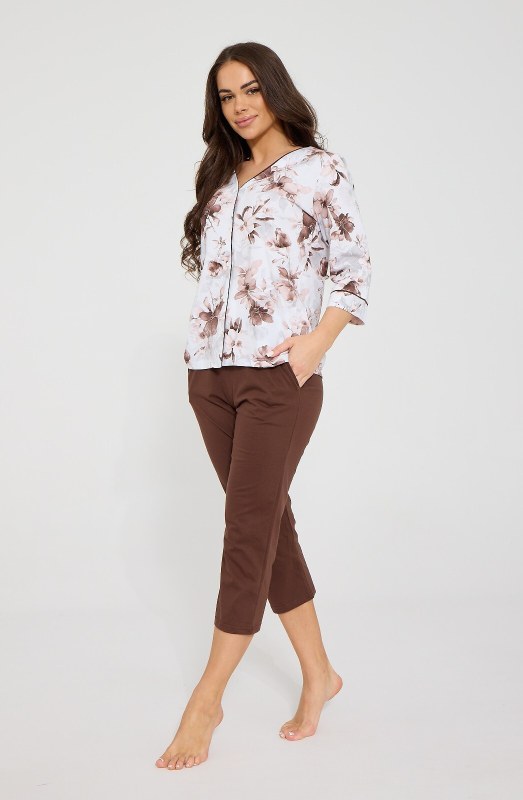 Pyžamo Cornette 162/498 Simone 3/4 3XL–5XL