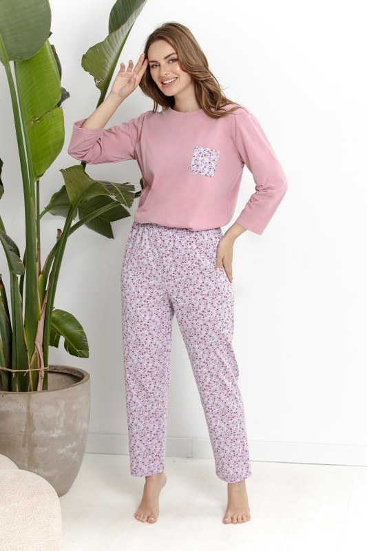 Pyžamo Taro 3629 Agnessa dlouhé rukávy, velikosti S–XL, Z26/27 - Dámské oblečení pyžama
