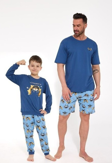 Pyžamo Cornette Kids Boy 593/188 Bat, délka 3, velikost 86–128