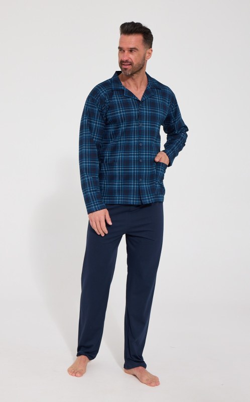 Pyžamo Cornette 114/88 délka/obvod 3XL–5XL, rozepínací - Dámské oblečení pyžama