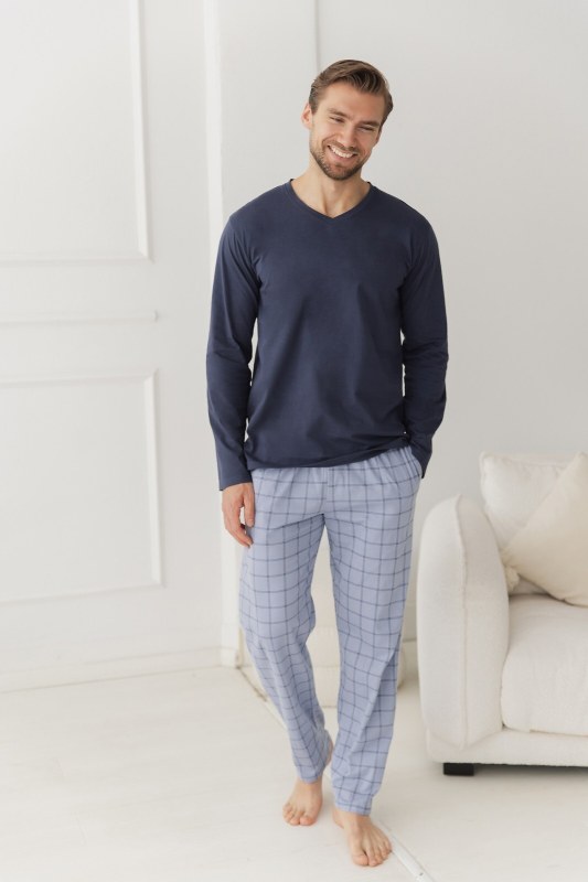 Pyžamo Taro 3669 Dorian, dlouhé rukávy, 3XL–4XL, Z26 - Dámské oblečení pyžama