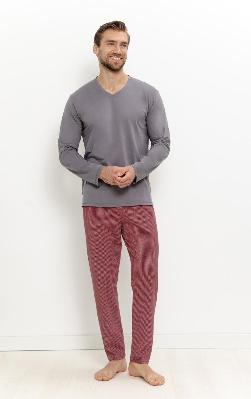 Pyžamo Taro 3674 Ricardo dlouhé rukávy, velikosti M–2XL, Z26 - Dámské oblečení pyžama