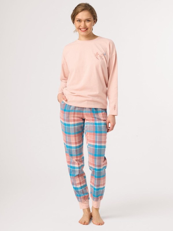 Pyžamo Key LNS 436 B26 dlouhé rukávy, velikosti S–XL