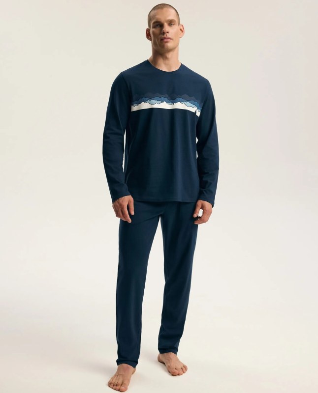 Pyžamo Henderson 45492 Froze, dlouhé rukávy, velikost M–3XL - Dámské oblečení pyžama