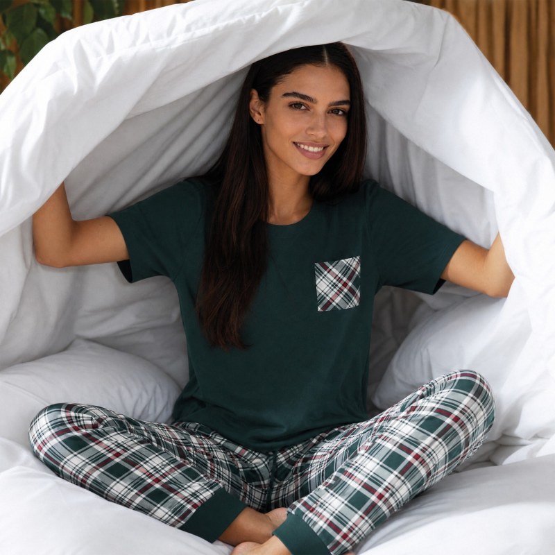 Pyžamo Cornette 730/483 Scarlett, krátké rukávy, velikosti S–2XL - Dámské oblečení pyžama