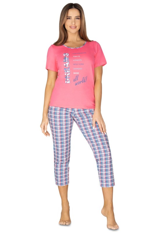 Dámské pyžamo Regina 988 kr/r S-XL - Dámské oblečení pyžama
