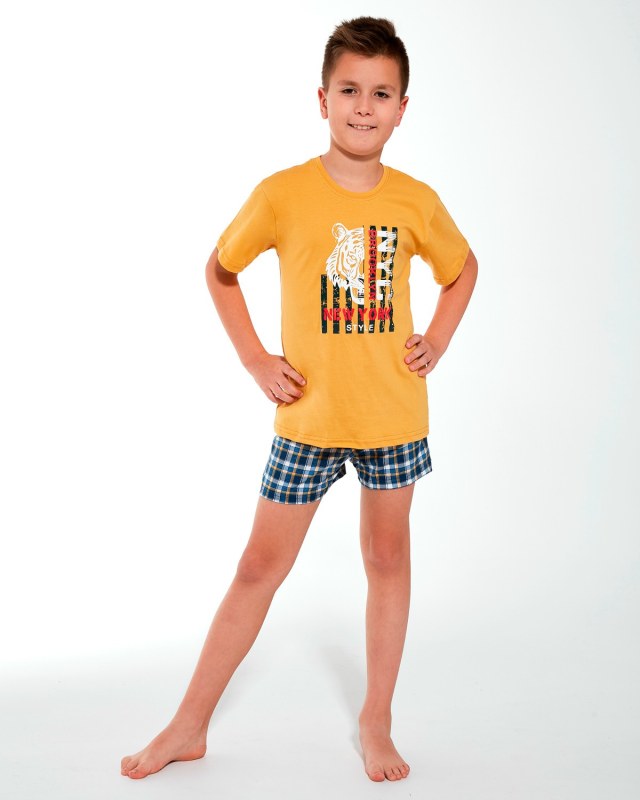 Chlapecké pyžamo Cornette Kids Boy 281/110 Tiger 3 98-128 - Dámské oblečení pyžama