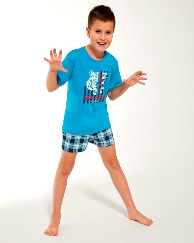 Chlapecké pyžamo Cornette Kids Boy 281/109 Tiger 2 98-128 - Dámské oblečení pyžama