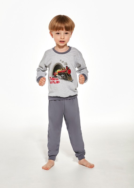 Cornette Kids Boy 478/145 Délka vlakového pyžama/r 86-128 Cornette Kids Boy 478/145 Délka vlakového pyžama/r 86-128 - Dámské oblečení pyžama