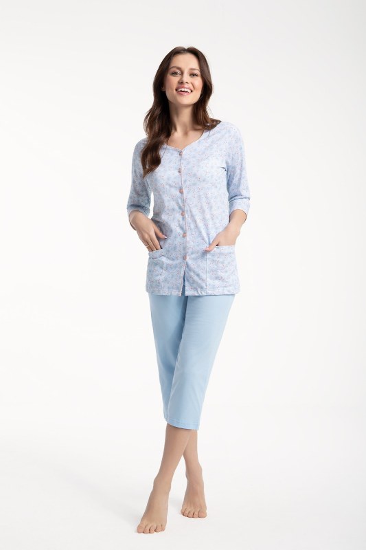 Dámské pyžamo Luna 668 3/4 3XL - Dámské oblečení pyžama