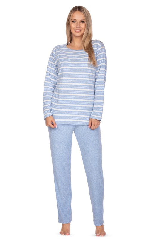 Dámské pyžamo Regina 648 dlouhé/r froté M-XL Dámské pyžamo Regina 648 dlouhé/r froté M-XL - Dámské oblečení pyžama