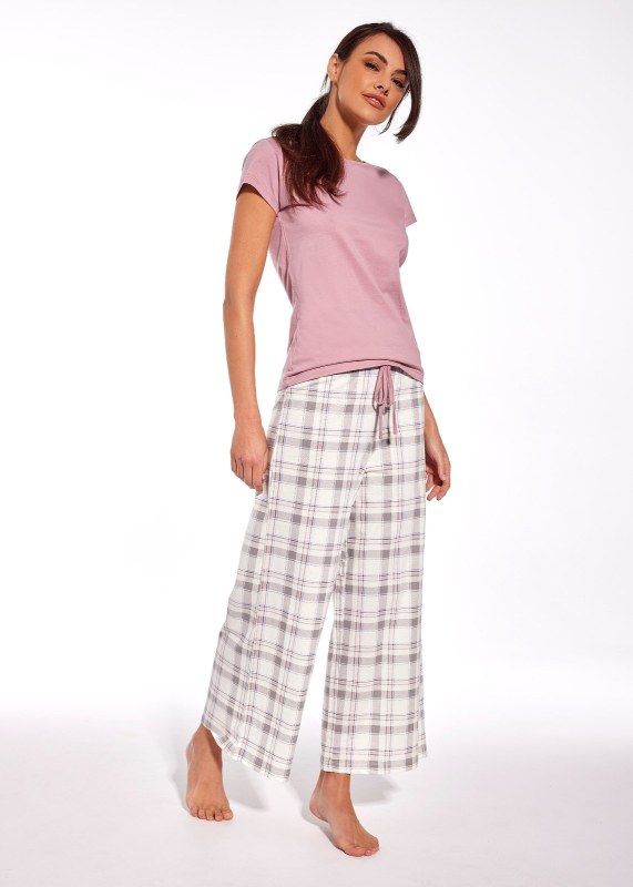 Dámské pyžamo Cornette 087/285 Charlotte kr/r S-2XL - Dámské oblečení pyžama