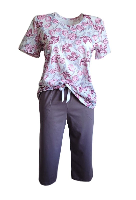 Dámské pyžamo Betina 1407 kr/r S-XL - Dámské oblečení pyžama