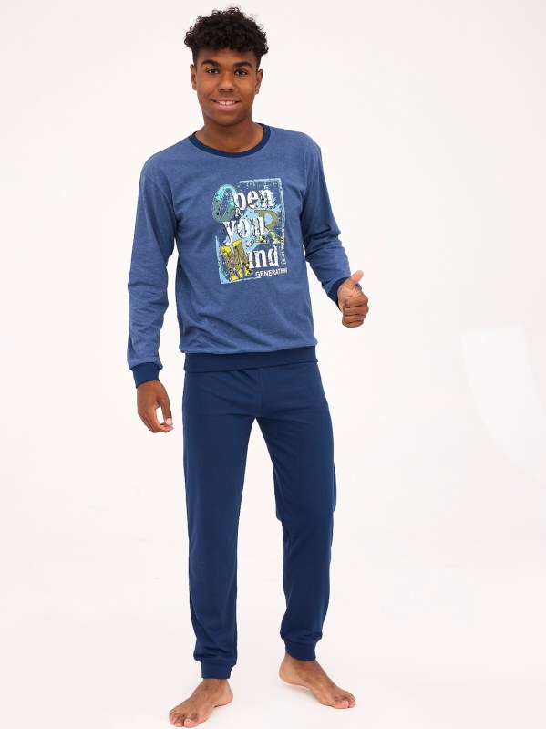 Chlapecké pyžamo Cornette Young Boy 999/51 Open 164-188 - Dámské oblečení pyžama