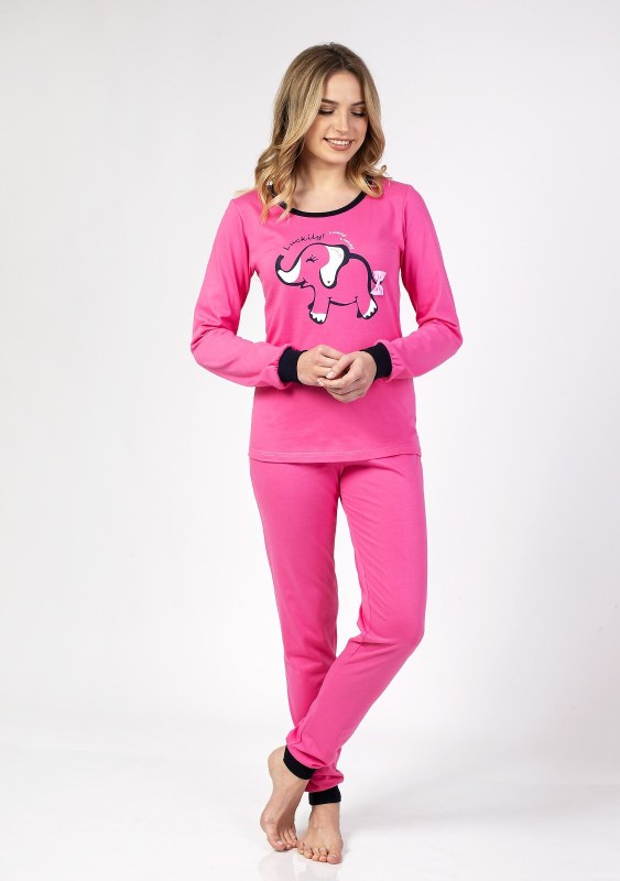 Pyžamo Regina 682 dlouhé/r S-XL dámské Z24/25 Pyžamo Regina 682 dlouhé/r S-XL dámské Z24/25 - Dámské oblečení pyžama