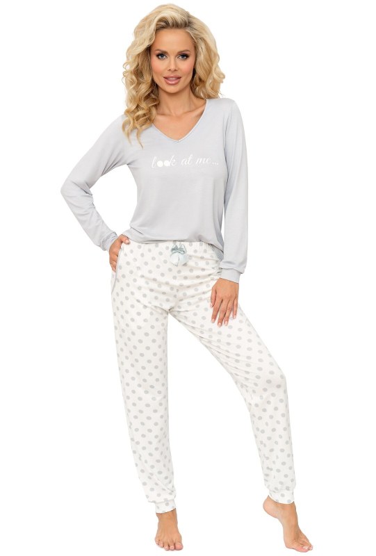 Pyžamo Donna Maya Dlouhá délka/r S-2XL Pyžamo Donna Maya Dlouhá délka/r S-2XL - Dámské oblečení pyžama