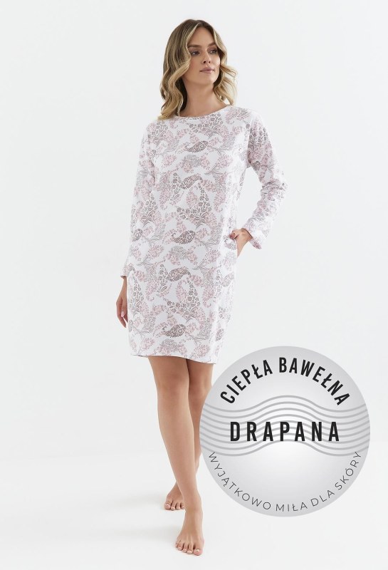 Košile Cana 429 dlouhá/r M-XL - Dámské oblečení pyžama
