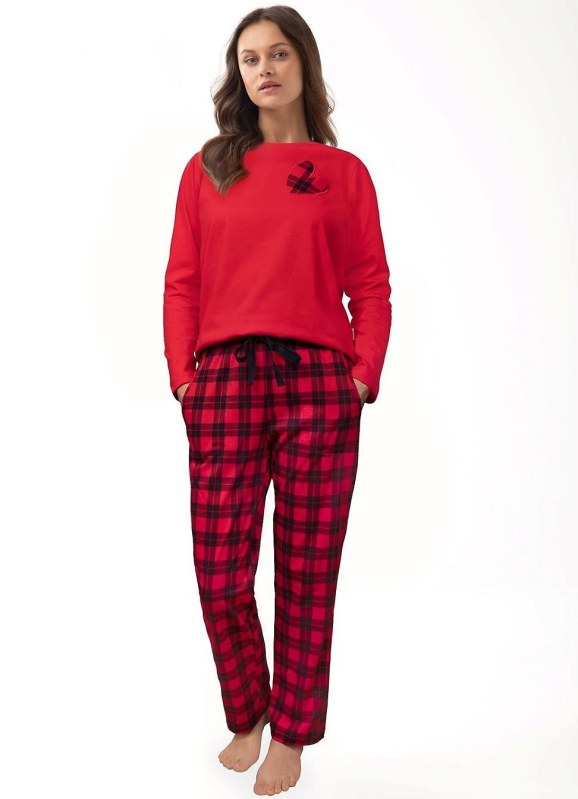 Pyžamo Luna 394 dlouhé/r S-2XL dámské Pyžamo Luna 394 dlouhé/r S-2XL dámské - Dámské oblečení pyžama
