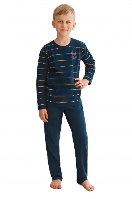 Chlapecké pyžamo 2621 Harry dark blue - TARO - Dámské oblečení pyžama