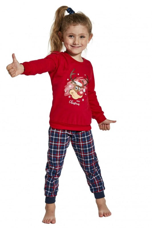 Dívčí pyžamo 592/130 Reindeer - CORNETTE - pyžama