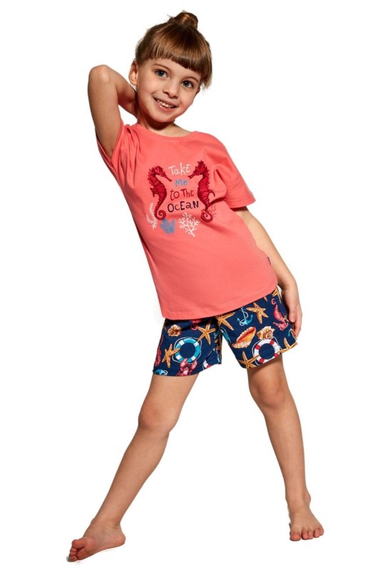 Dívčí pyžamo 249/94 Seahorse - CORNETTE - pyžama