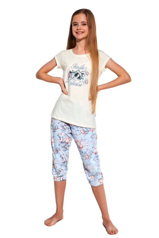 Dívčí pyžamo 571/95 Smile - CORNETTE - Dámské oblečení pyžama
