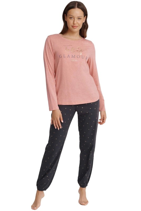 Dámské pyžamo 40936 Glam pink - HENDERSON - Dámské oblečení pyžama
