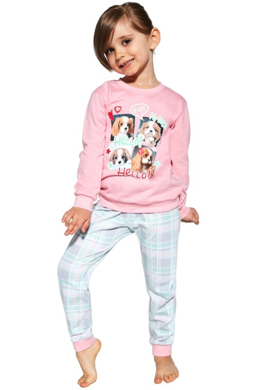 Dívčí pyžamo 592/167 Doggy - CORNETTE - Dámské oblečení pyžama