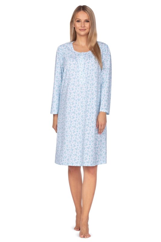 Dámská noční košilka 007 blue - REGINA - Dámské oblečení pyžama