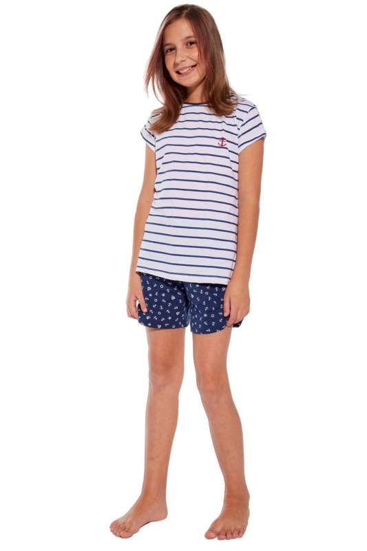 Dívčí pyžamo 246/103 Marine - CORNETTE - Dámské oblečení pyžama