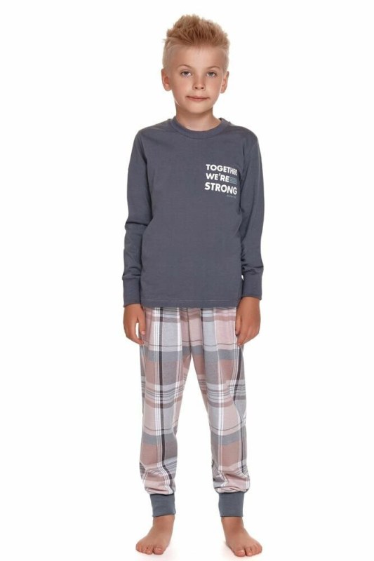 Chlapecké pyžamo Together tmavě šedé - Dámské oblečení pyžama