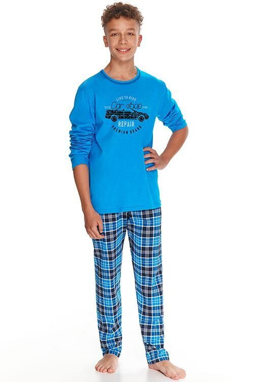 Chlapecké pyžamo Mario modré car shop - Dámské oblečení pyžama