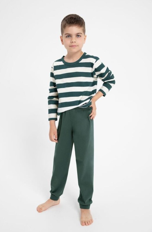 Chlapecké pyžamo Blake zeleno-bílé - pyžama