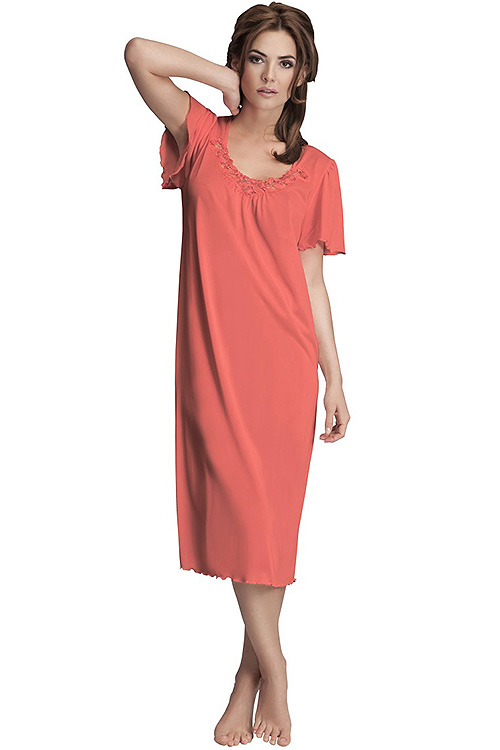 Mewa 4112 kolor:koral - Dámské oblečení pyžama