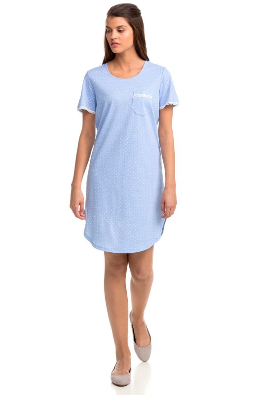 Vamp - Pohodlná dámská noční košile 14381 - Vamp - Dámské oblečení pyžama