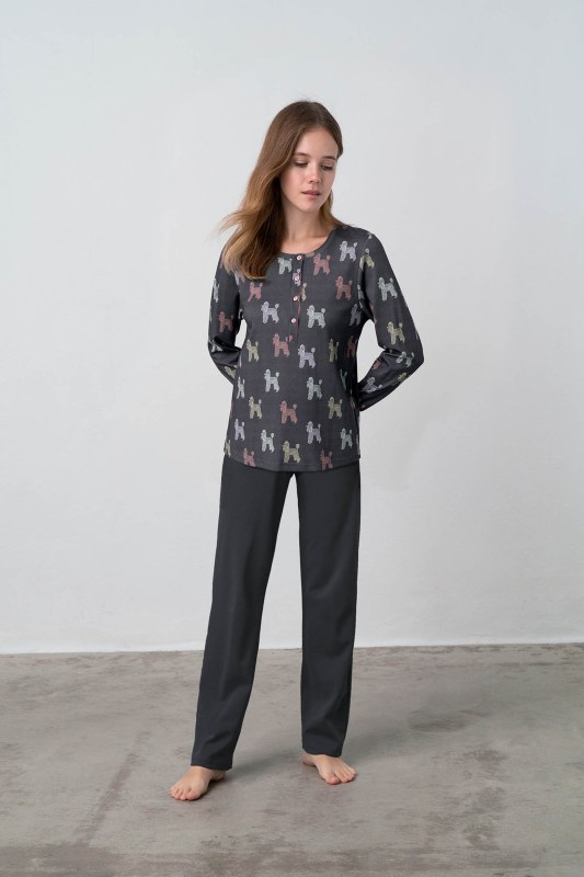 Vamp - Dvoudílné dámské pyžamo 17931 - Vamp - Dámské oblečení pyžama