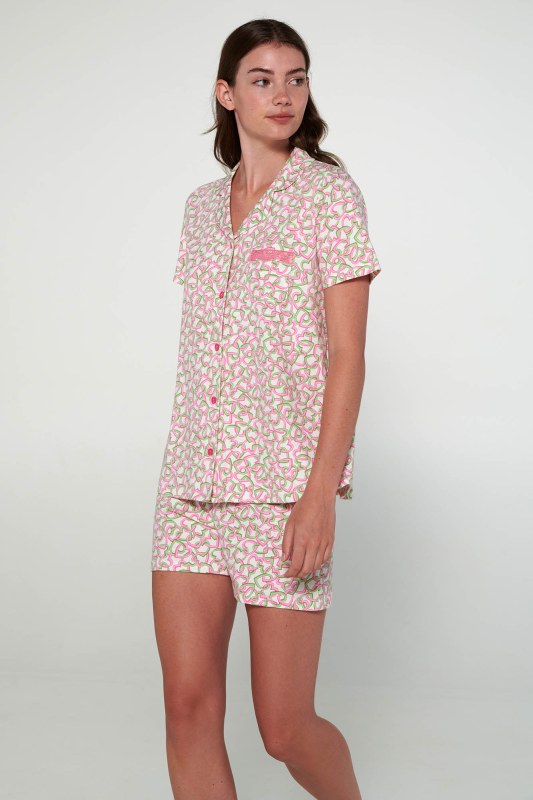 Vamp - Pyžamo na knoflíky 20253 - Vamp - Dámské oblečení pyžama