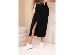 Dámské džíny Skinny s vysokým pasem a páskem M.sara béžové