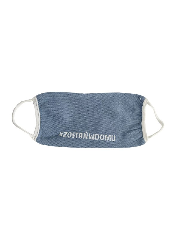 Rouška Hurt mix s&nbsp;možnosti vložení kapesníku jeans - Gemini - Dámské oblečení rifle