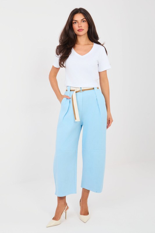 Džíny s vysokým pasem model 223636 Rue Paris