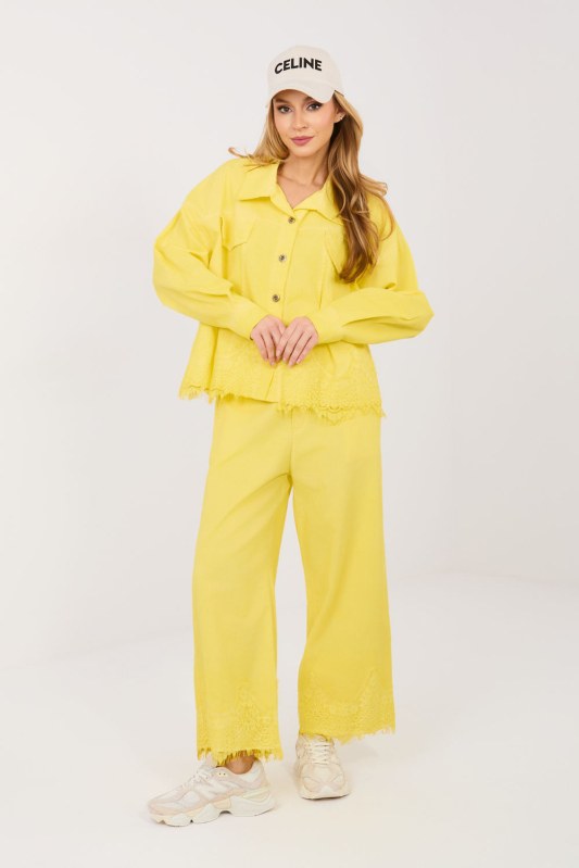Džíny s vysokým pasem model 223942 Rue Paris