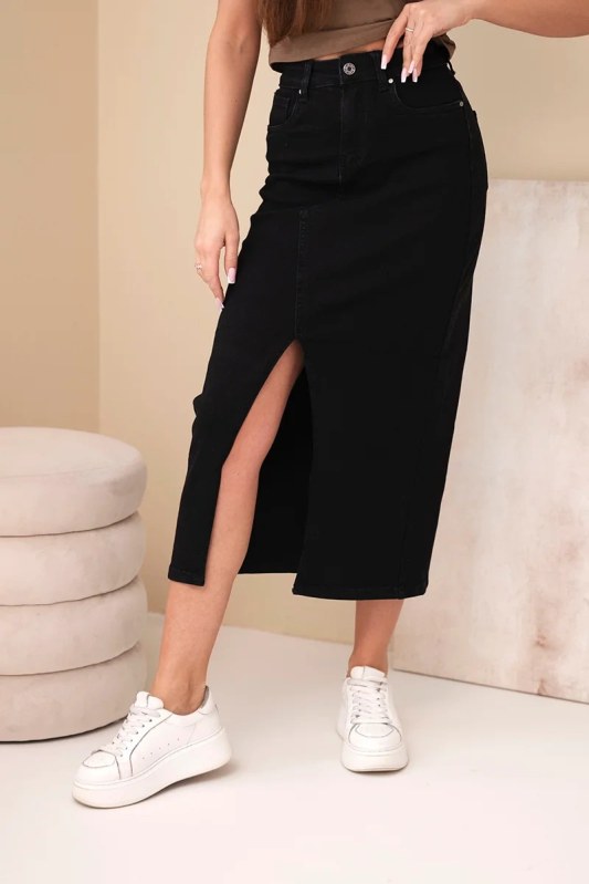 Dámské džíny Skinny s vysokým pasem a páskem M.sara béžové
