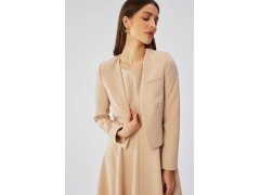 Dámské sako S368 béžové - Stylove