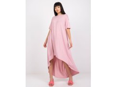 Dámské šaty RV-SK-R4889.09 Světle růžová - Rue Paris