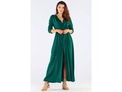 Dámské šaty A454 zelené - Awama