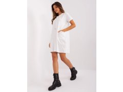 Dámské šaty RV SK 8723.89P Ecru - FPrice
