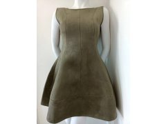 Dámské šaty M456 olivové - Figl