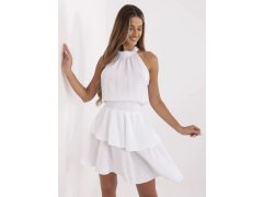 Šaty MI SK 92166.71P bílé - Fprice