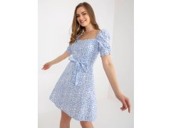 Dámské šaty LK SK 509002.03P bílo-modré - FPrice